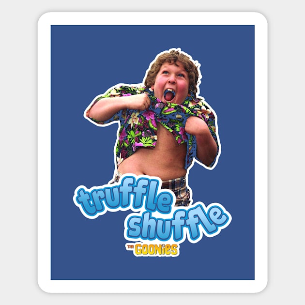 The Goonies Truffle Shuffle Sticker by Rebus28